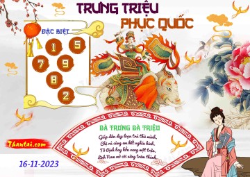 Trưng Triệu Phục Quốc 16/11/2023