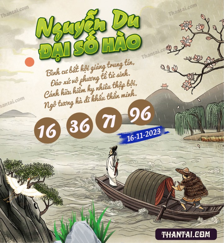 Nguyễn Du Đại Hào Số 01/11/2023