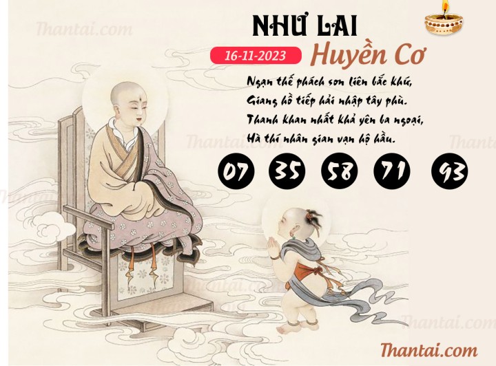 NHƯ LAI HUYỀN CƠ 01/11/2023