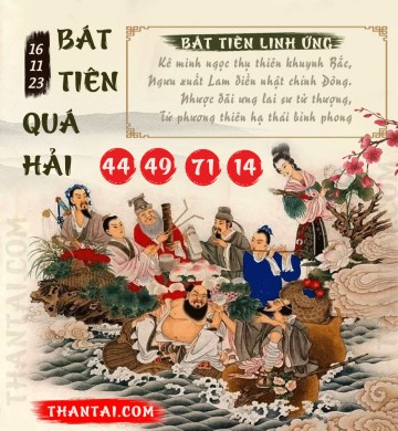 BÁT TIÊN QUÁ HẢI 16/11/2023