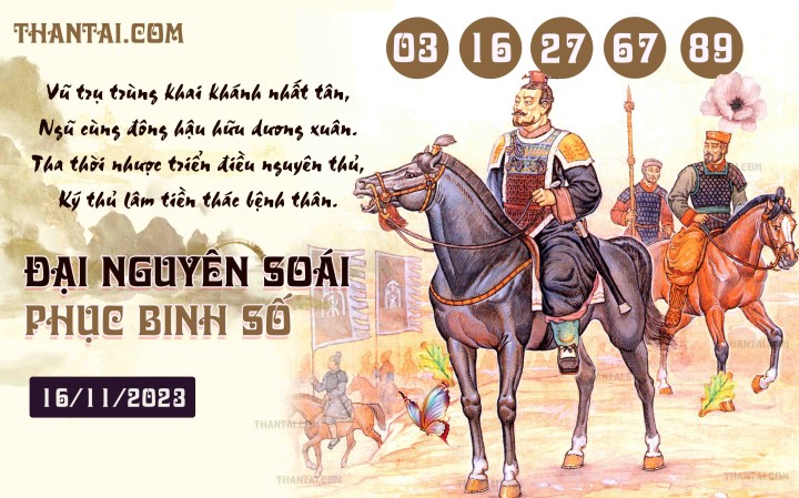 Đại Nguyên Soái 01/11/2023