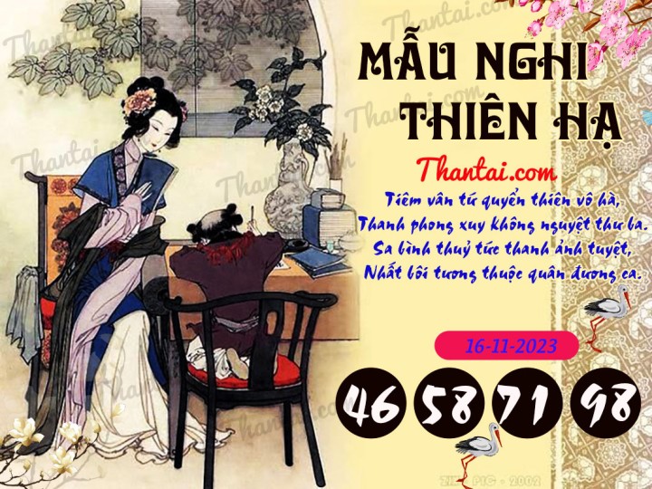 Mẫu Nghi Thiên Hạ 01/11/2023