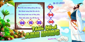 THIÊN MỆNH ANH HÙNG 16/11/2023