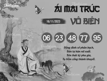 ÁI MAI TRÚC VÔ BIÊN 16/11/2023