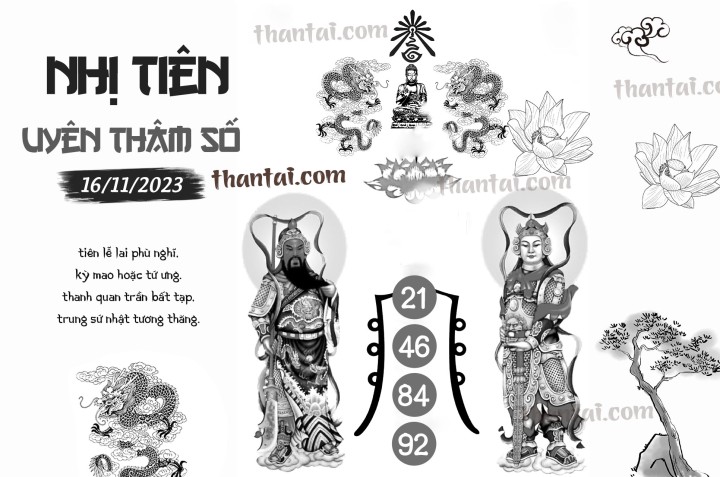 NHỊ TIÊN UYÊN THÂM SỐ 01/11/2023