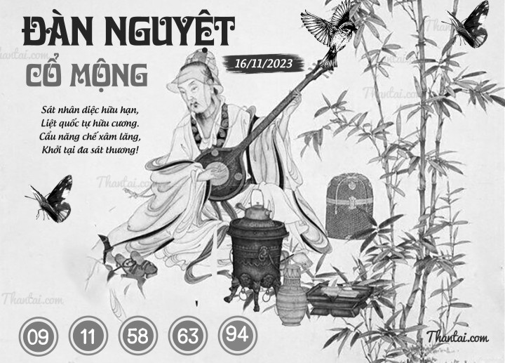 ĐÀN NGUYỆT CỔ MỘNG 01/11/2023