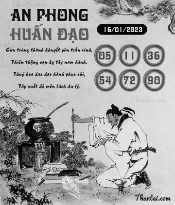 AN PHONG HUẤN ĐẠO 16/01/2023