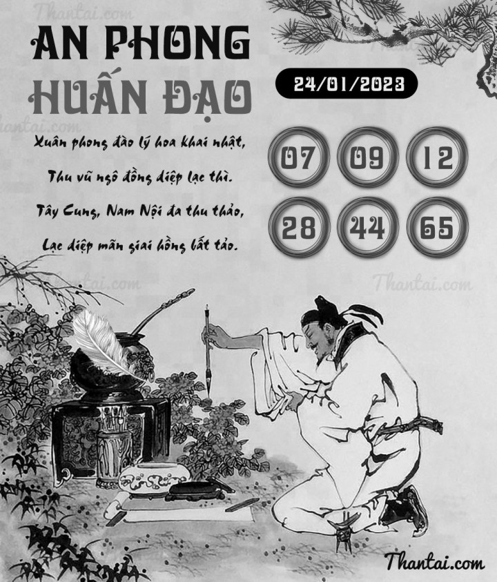 AN PHONG HUẤN ĐẠO 09/01/2023