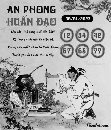 AN PHONG HUẤN ĐẠO 30/01/2023