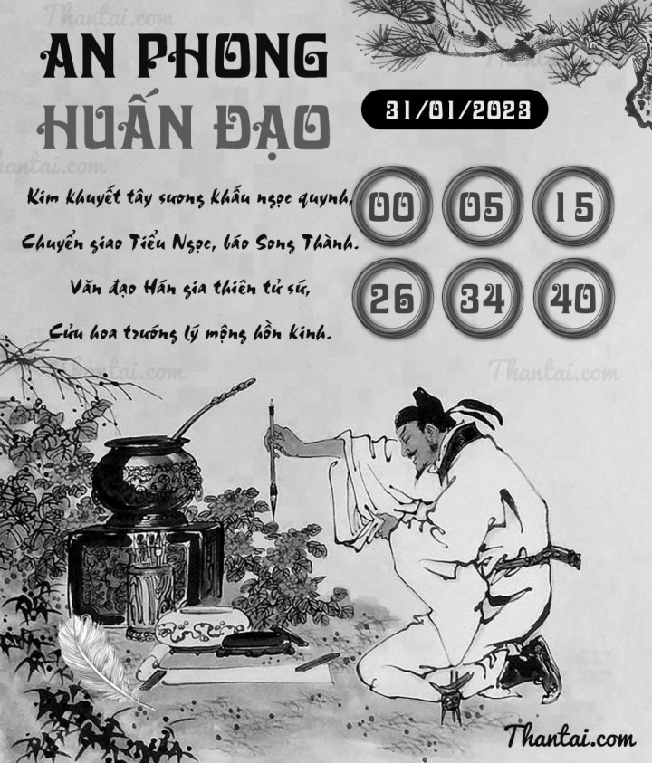 AN PHONG HUẤN ĐẠO 16/01/2023