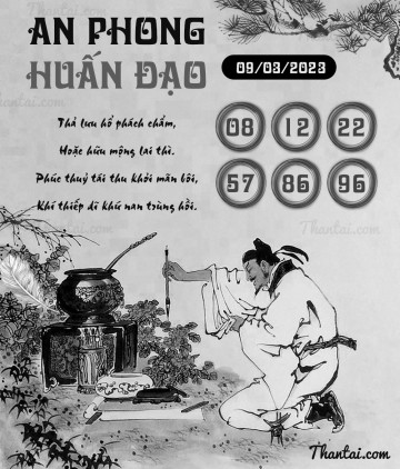 AN PHONG HUẤN ĐẠO 09/03/2023