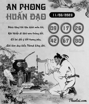 AN PHONG HUẤN ĐẠO 11/03/2023