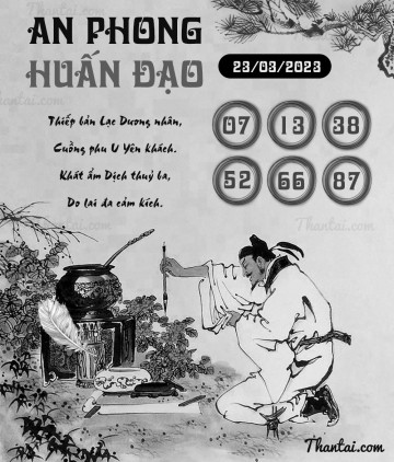 AN PHONG HUẤN ĐẠO 23/03/2023