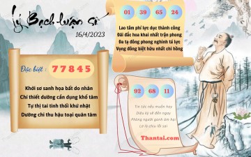 Lý Bạch Luận Số 16/04/2023