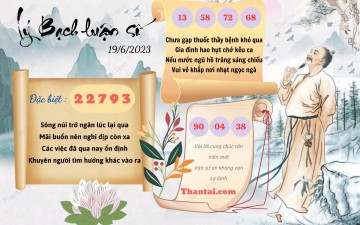 Lý Bạch Luận Số 19/06/2023