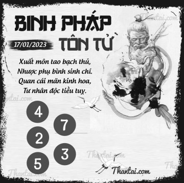 BINH PHÁP TÔN TỬ 17/01/2023