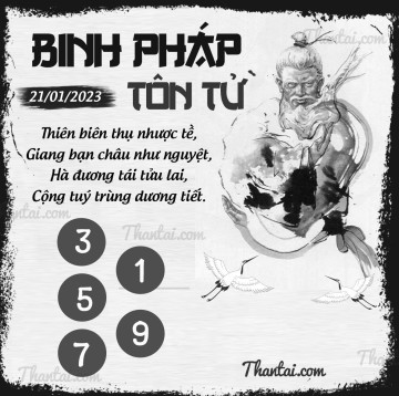 BINH PHÁP TÔN TỬ 21/01/2023