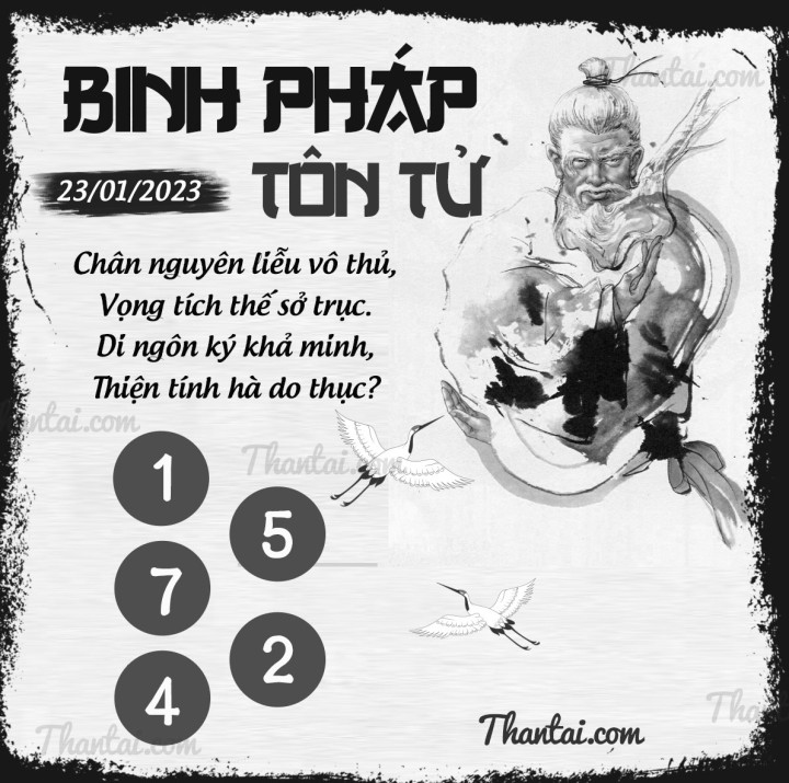 BINH PHÁP TÔN TỬ 08/01/2023