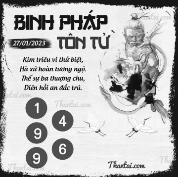 BINH PHÁP TÔN TỬ 27/01/2023