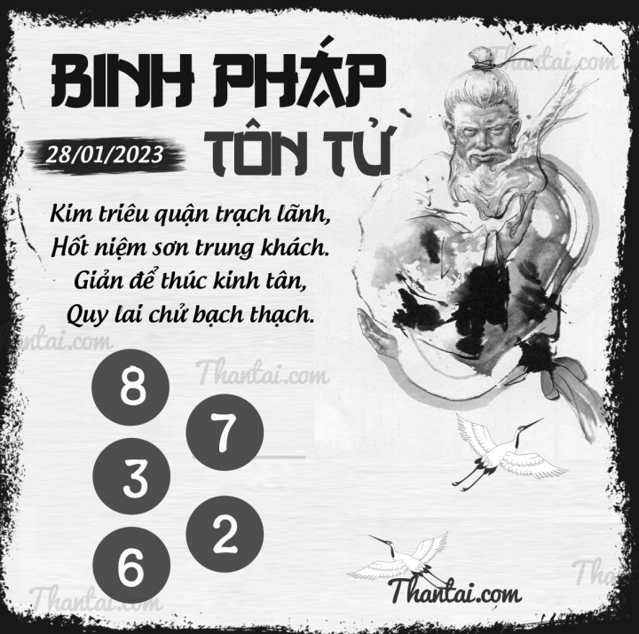 BINH PHÁP TÔN TỬ 13/01/2023