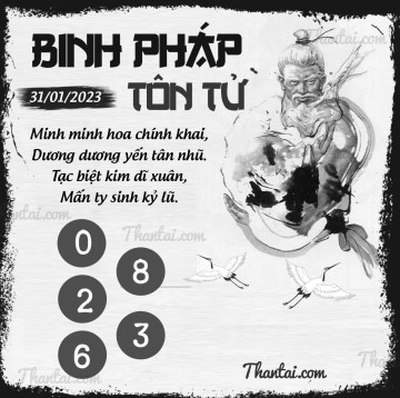 BINH PHÁP TÔN TỬ 31/01/2023