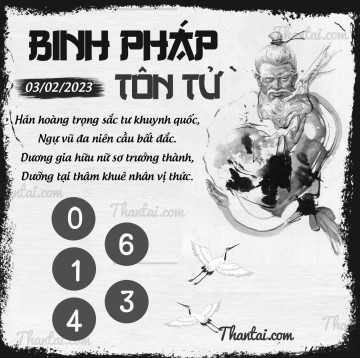 BINH PHÁP TÔN TỬ 03/02/2023