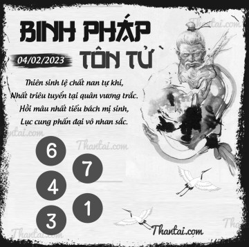 BINH PHÁP TÔN TỬ 04/02/2023