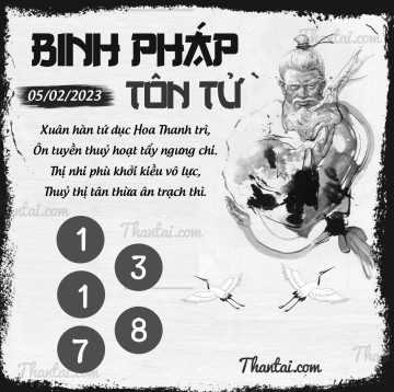 BINH PHÁP TÔN TỬ 05/02/2023