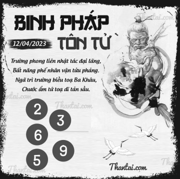 BINH PHÁP TÔN TỬ 12/04/2023