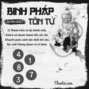 BINH PHÁP TÔN TỬ 26/04/2023