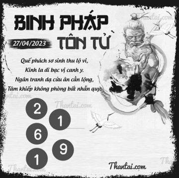 BINH PHÁP TÔN TỬ 27/04/2023