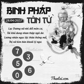 BINH PHÁP TÔN TỬ 28/04/2023