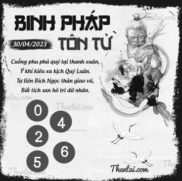 BINH PHÁP TÔN TỬ 30/04/2023