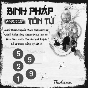 BINH PHÁP TÔN TỬ 04/05/2023