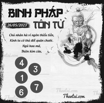 BINH PHÁP TÔN TỬ 26/05/2023