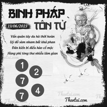 BINH PHÁP TÔN TỬ 13/06/2023