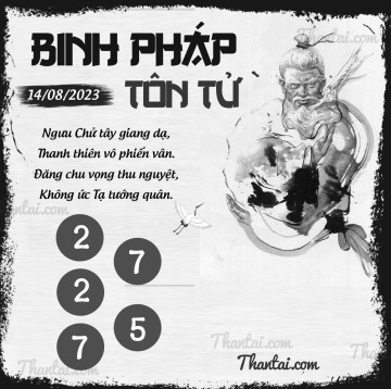 BINH PHÁP TÔN TỬ 14/08/2023