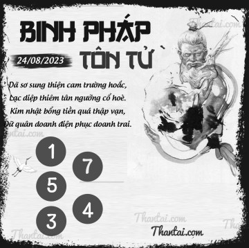 BINH PHÁP TÔN TỬ 24/08/2023