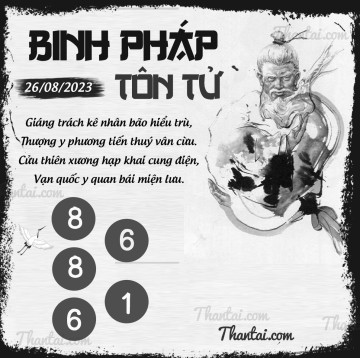 BINH PHÁP TÔN TỬ 26/08/2023