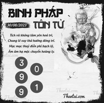 BINH PHÁP TÔN TỬ 30/08/2023