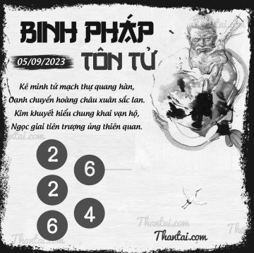 BINH PHÁP TÔN TỬ 05/09/2023