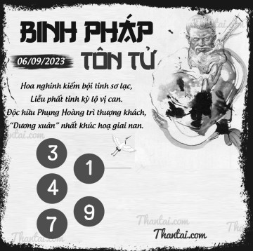 BINH PHÁP TÔN TỬ 06/09/2023