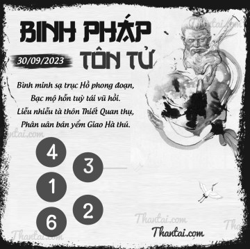 BINH PHÁP TÔN TỬ 30/09/2023