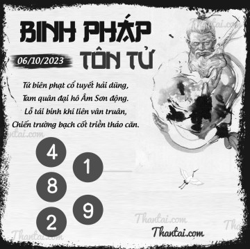 BINH PHÁP TÔN TỬ 06/10/2023