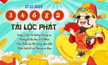 Tài Lộc Phát 17/11/2023