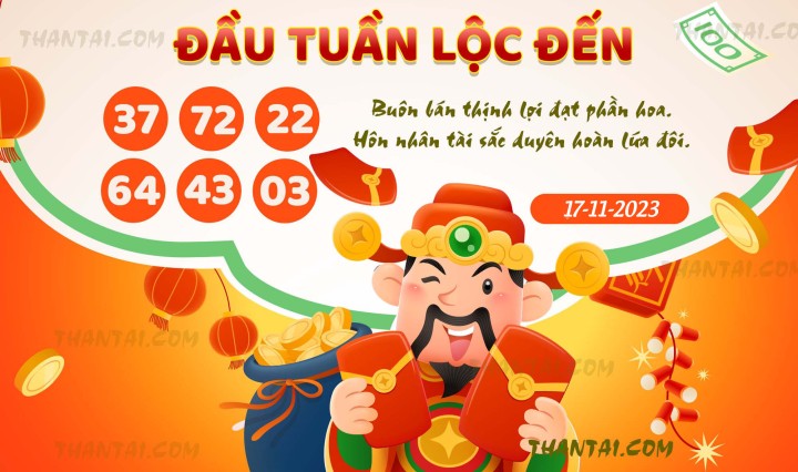ĐẦU TUẦN LỘC ĐẾN 02/11/2023