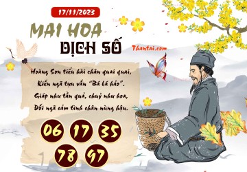 Mai Hoa Dịch Số 17/11/2023