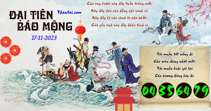 Đại Tiên Báo Mộng 02/11/2023