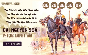 Đại Nguyên Soái 17/11/2023