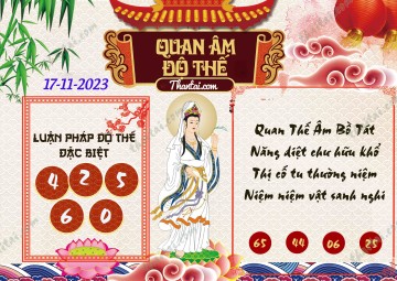 Quan Âm Độ Thế 17/11/2023